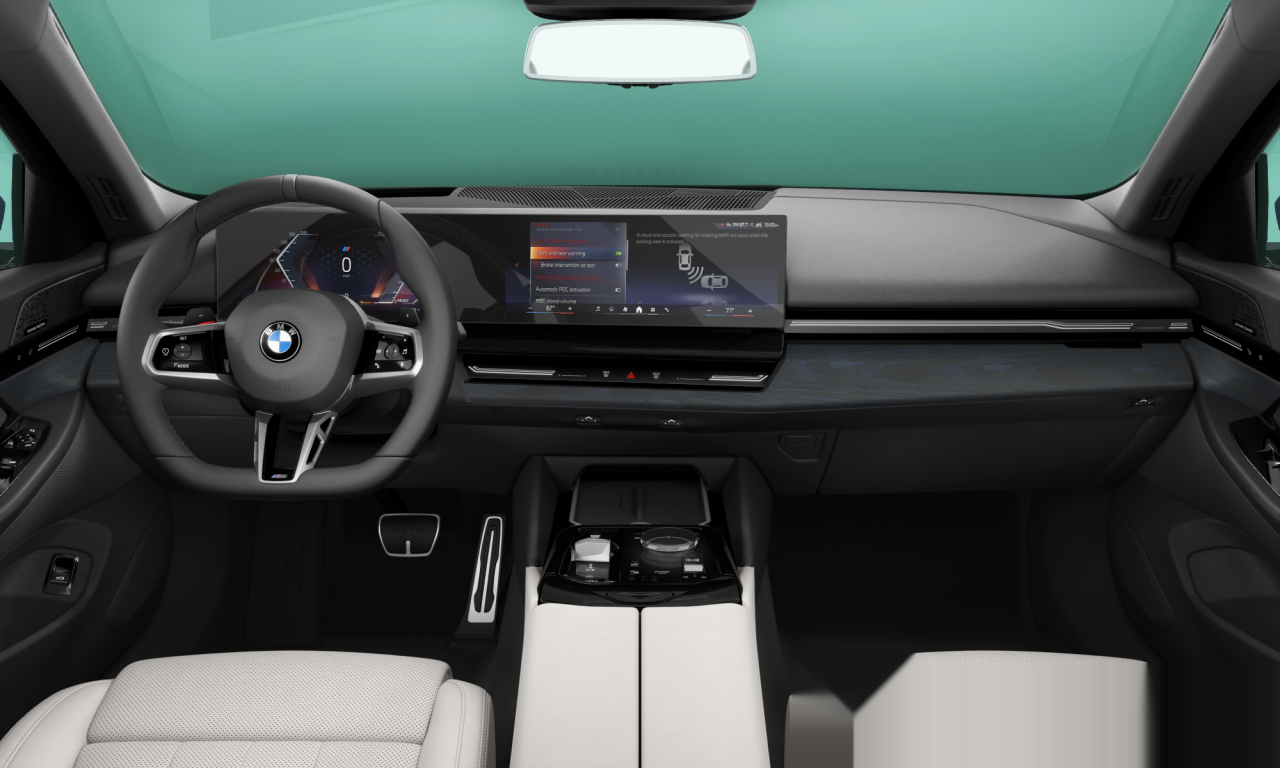 Interior of 2026 BMW 530i xDrive (G60), VIN WBA53FJ0XTCX25197