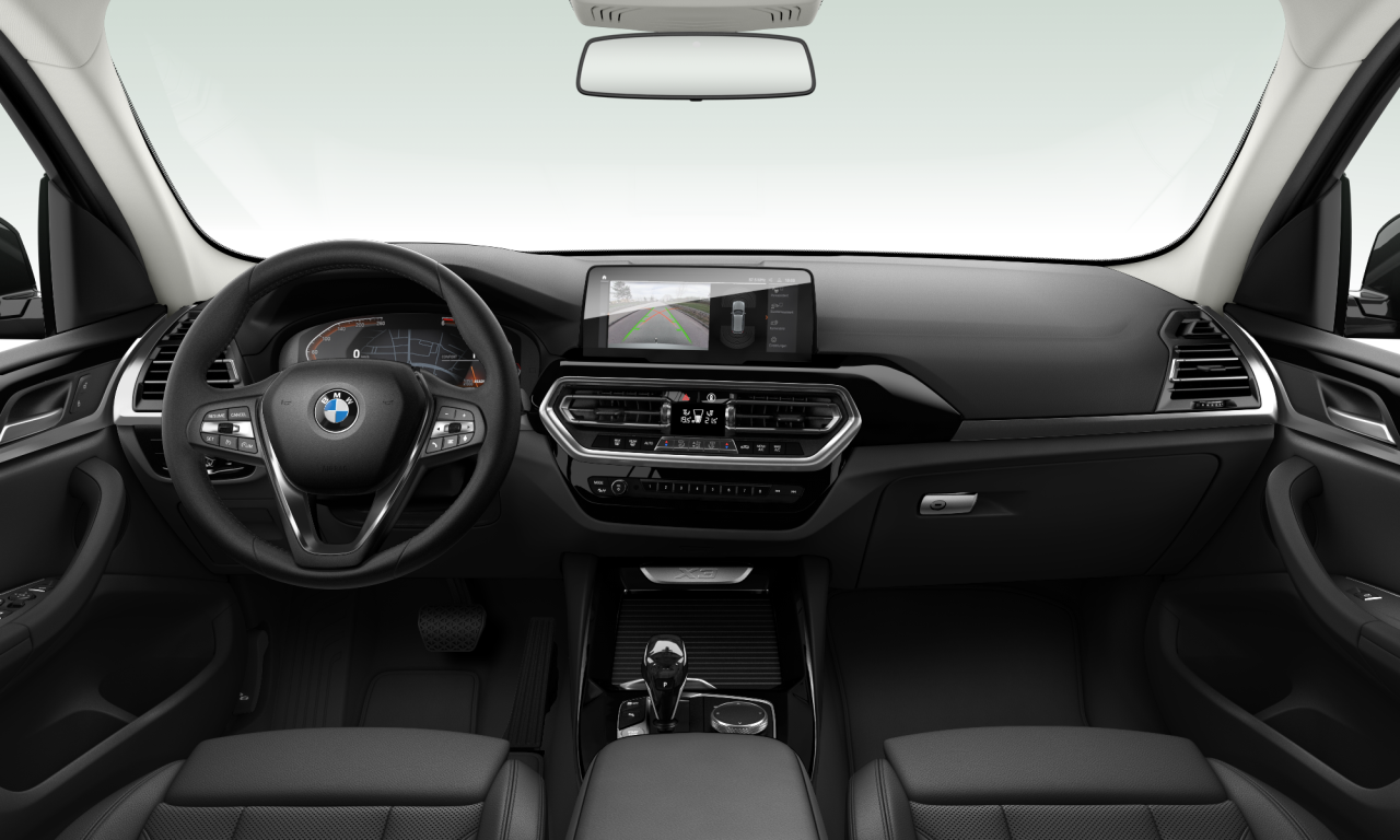 Interior of 2023 BMW X3 sDrive18d (G01 (MUE)), VIN WBA55BZ0X0N209123