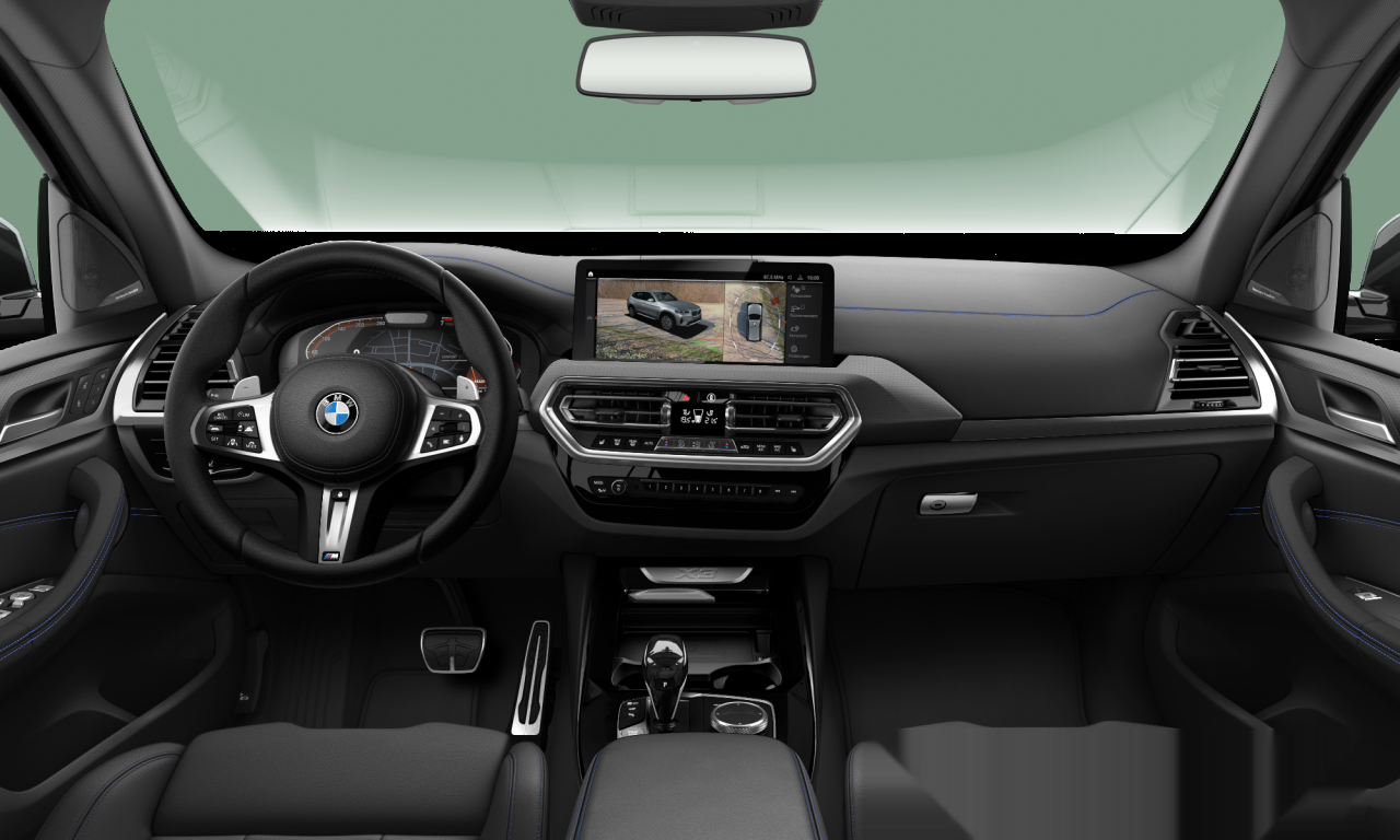 Interior of BMW X3 xDrive30i (G01 (MUE)), VIN WBA55DP060N313932