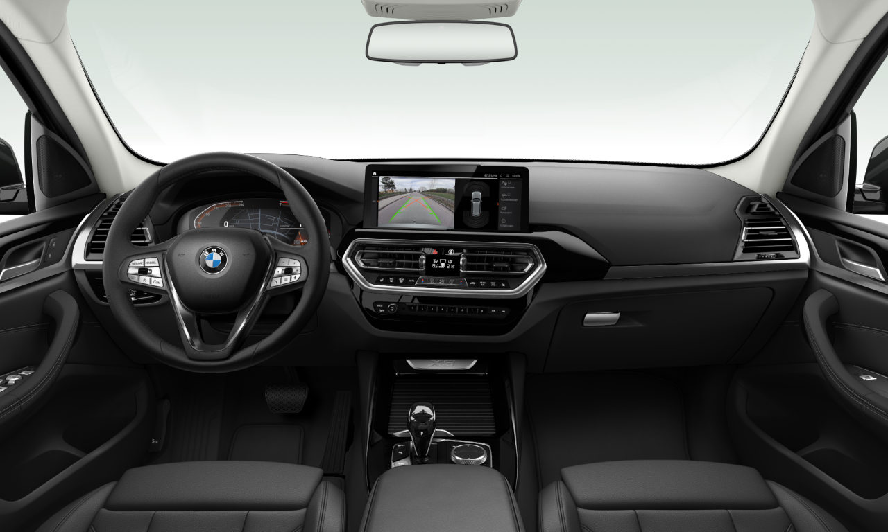 Interior of 2022 BMW X3 xDrive30i (G01 (MUE)), VIN WBA55DP080N165136