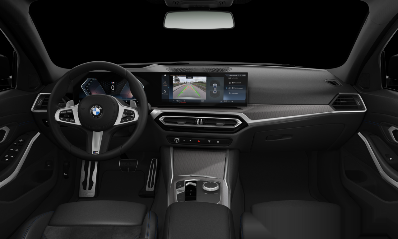 Interior of BMW 320i (G20 (MUE)), VIN WBA58FF0808D47182