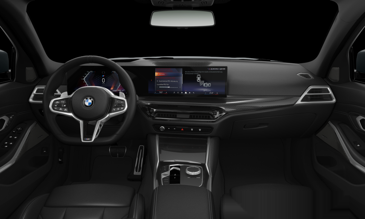 Interior of 2024 BMW 330d xDrive (G20 (MUE)), VIN WBA58FU0308F12106