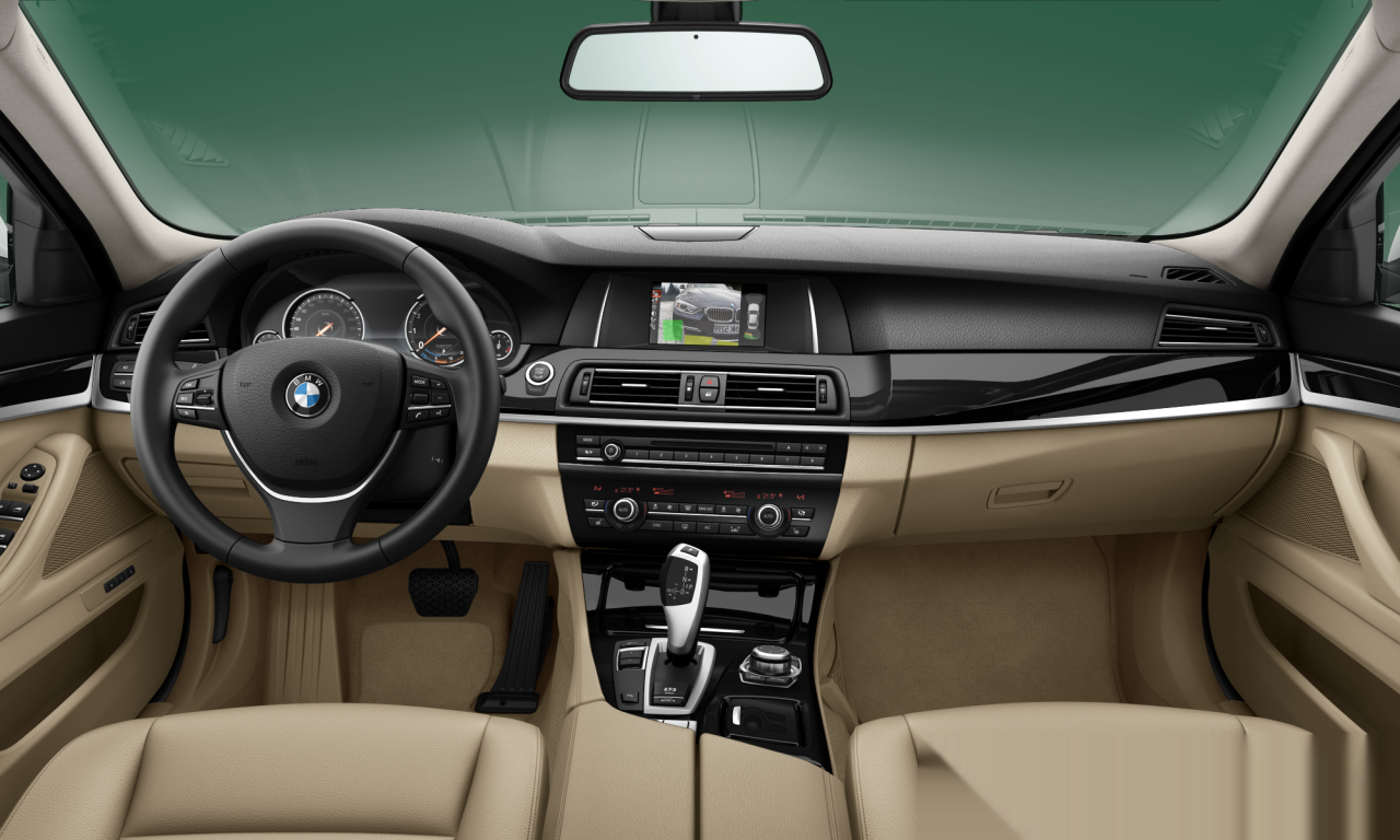 Interior of 2015 BMW 520i (F10 (MUE)), VIN WBA5A1102GG373000