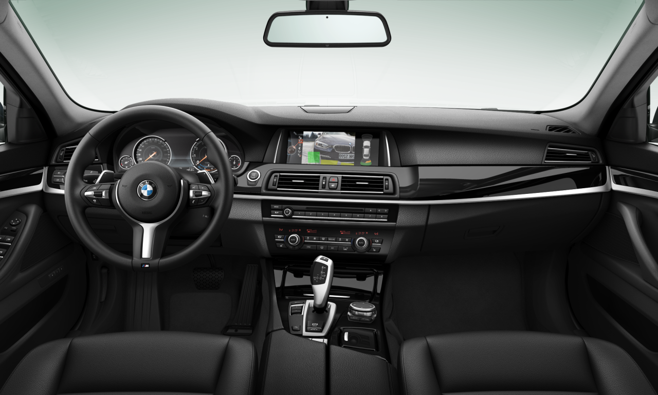 Interior of BMW 520i (F10 (MUE)), VIN WBA5A1103GD003773