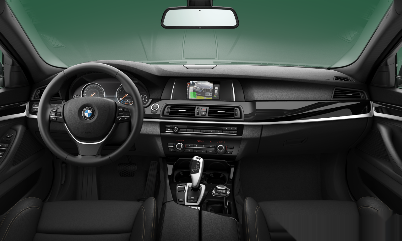 Interior of BMW 520i (F10 (MUE)), VIN WBA5A31050G303508