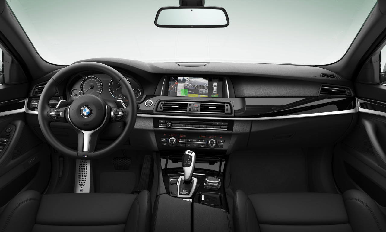 Interior of BMW 520i (F10 (MUE)), VIN WBA5A32070D791019