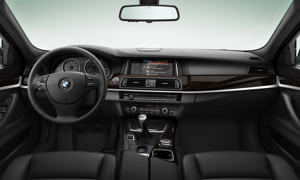 Interior of 2014 BMW 528i xDrive (F10 (MUE)), VIN WBA5A7C51ED219128