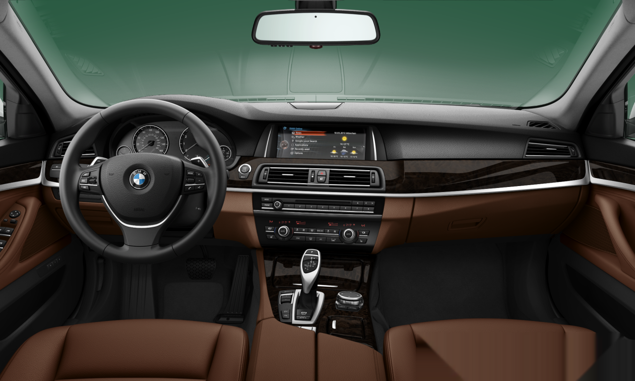Interior of 2015 BMW 528i xDrive (F10 (MUE)), VIN WBA5A7C54GG149061