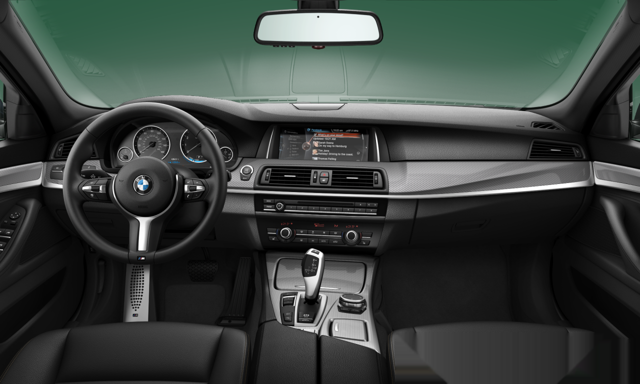 Interior of BMW 535i xDrive (F10 (MUE)), VIN WBA5B3C51ED292327