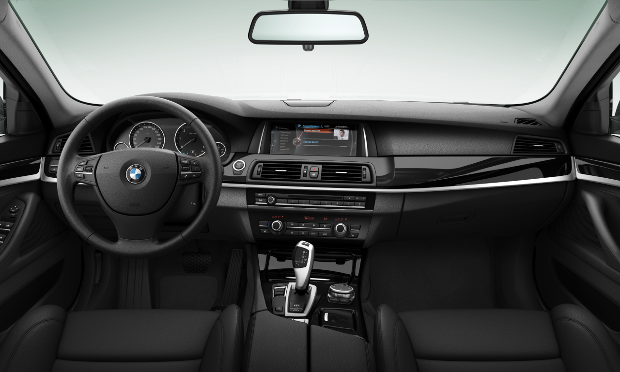 Interior of 2014 BMW 520d (F10 (MUE)), VIN WBA5C31090D764349