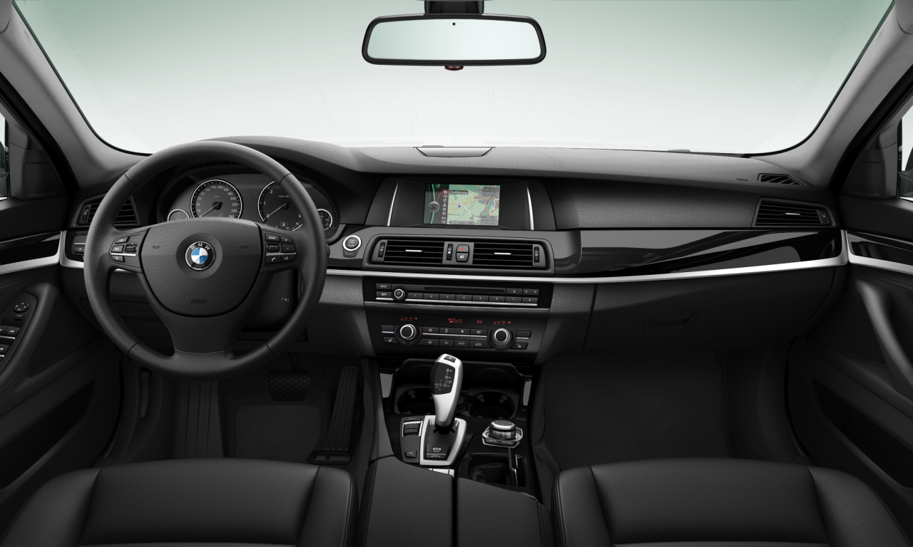 Interior of 2014 BMW 520d (F10 (MUE)), VIN WBA5C32030D606832
