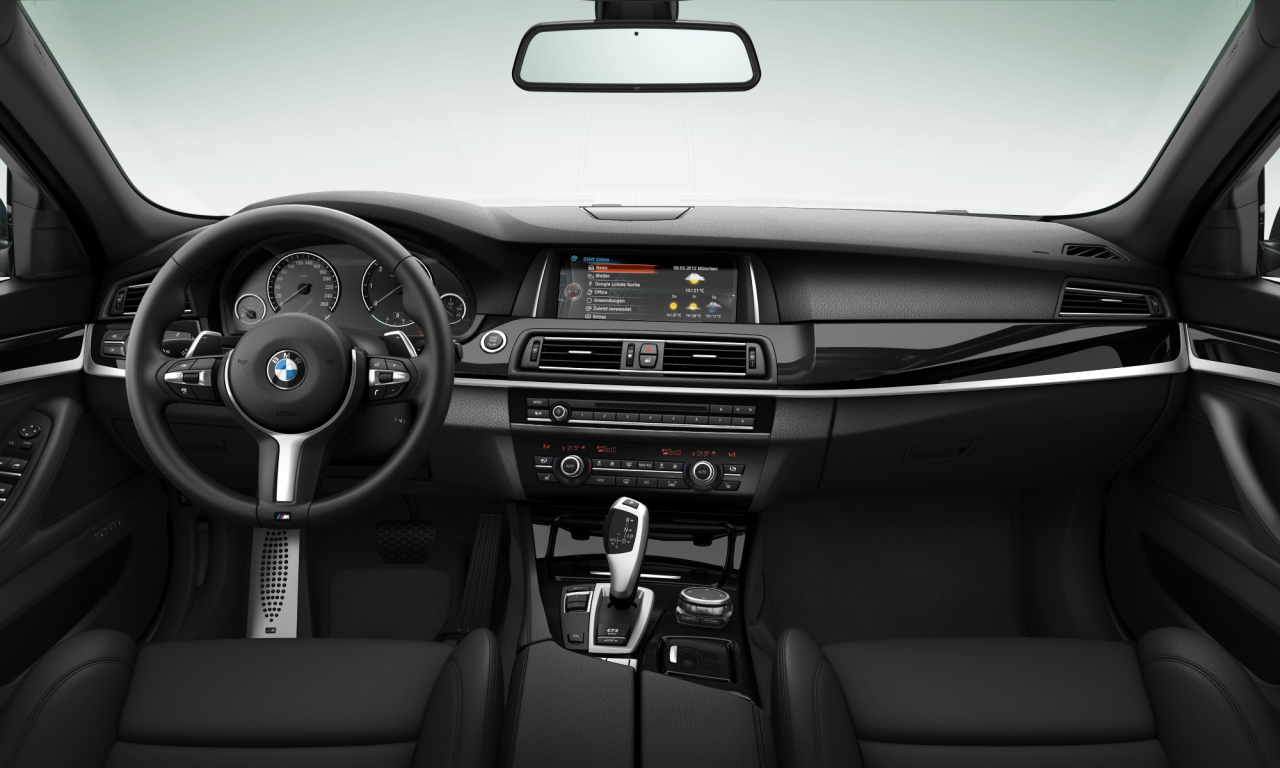 Interior of 2014 BMW 520d (F10 (MUE)), VIN WBA5C320X0D636099