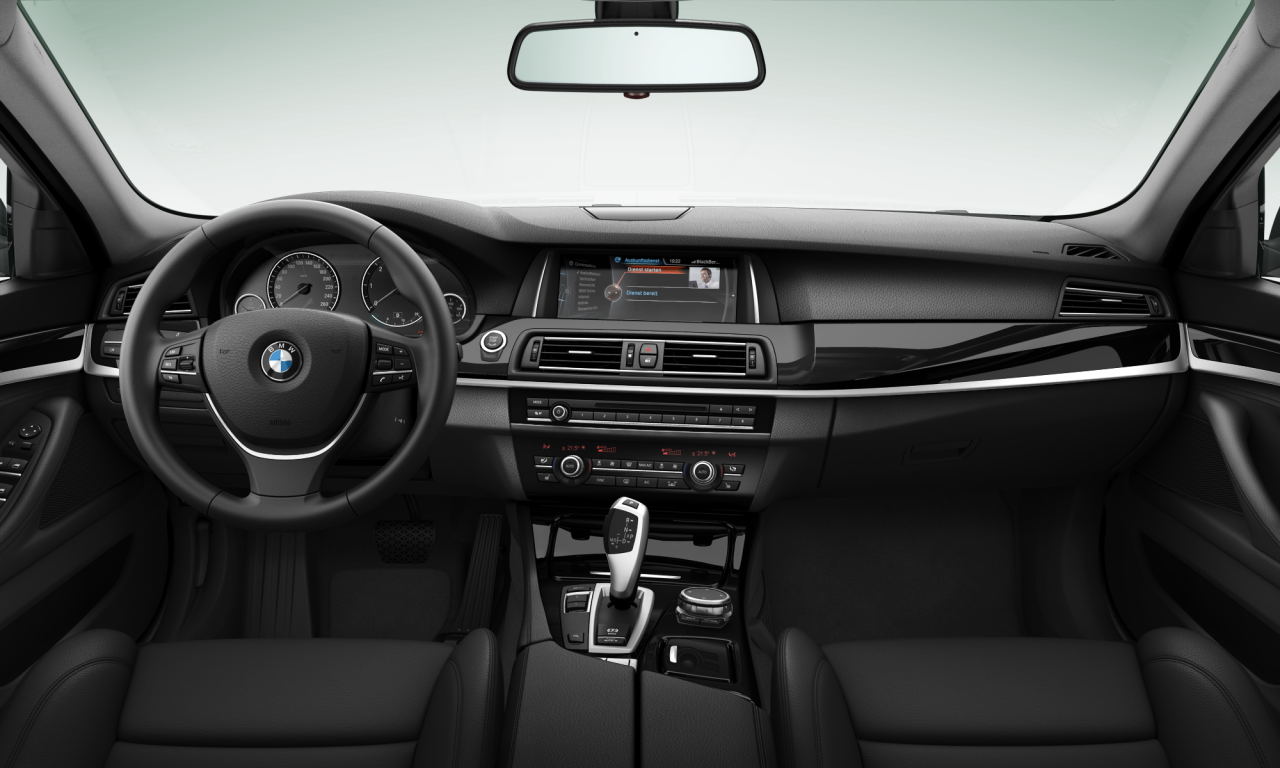Interior of 2014 BMW 525d (F10 (MUE)), VIN WBA5C71070D819727