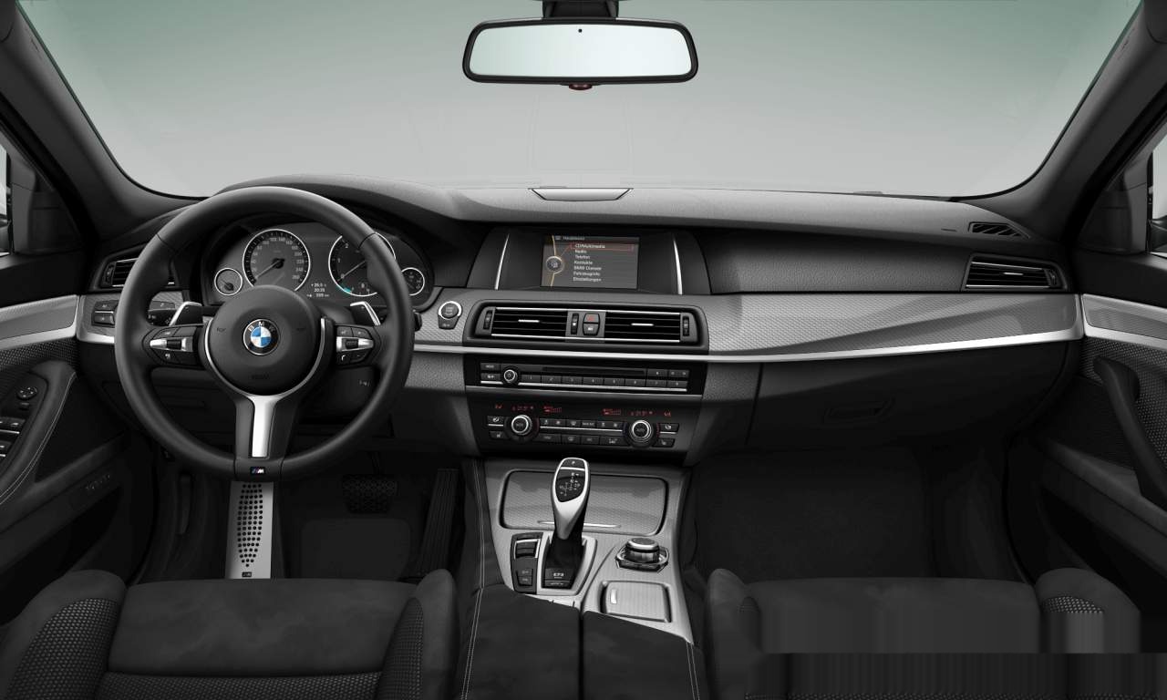 Interior of BMW 525d xDrive (Sedan (4 Doors)), VIN WBA5C91060D461077