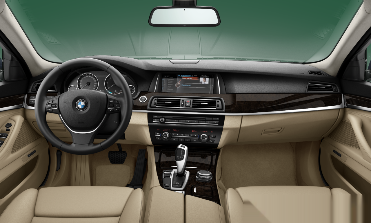 Interior of 2013 BMW 530d (F10 (MUE)), VIN WBA5D11040D326288