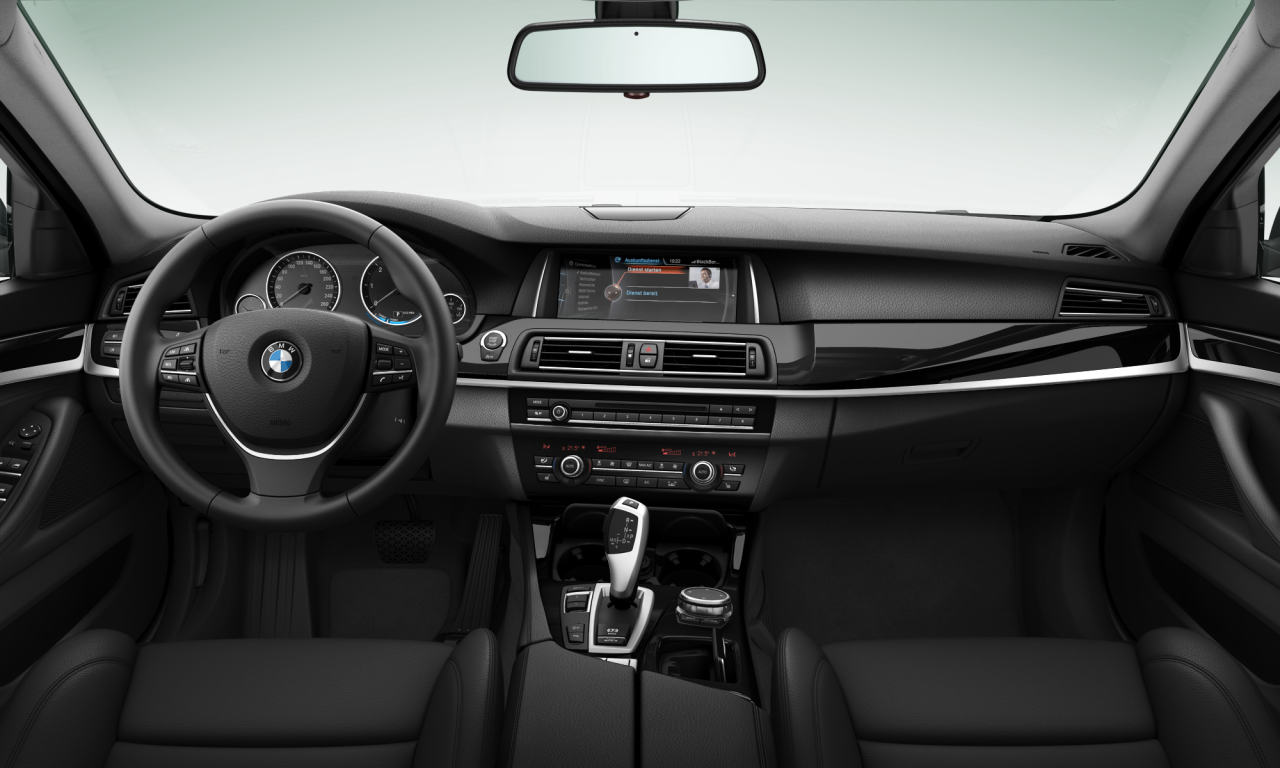 Interior of 2016 BMW 530d xDrive (F10 (MUE)), VIN WBA5D31020GV84920