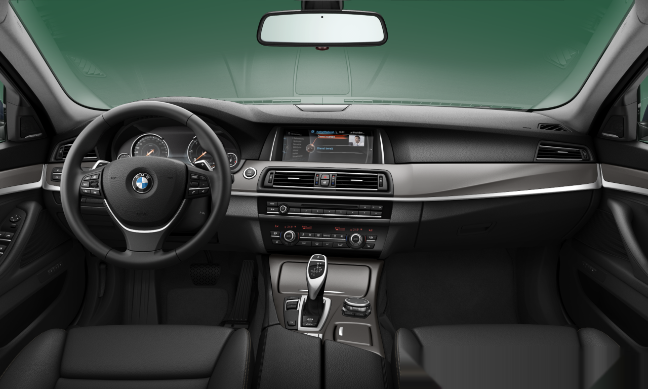 Interior of BMW 535d (F10 (MUE)), VIN WBA5D51000D060310