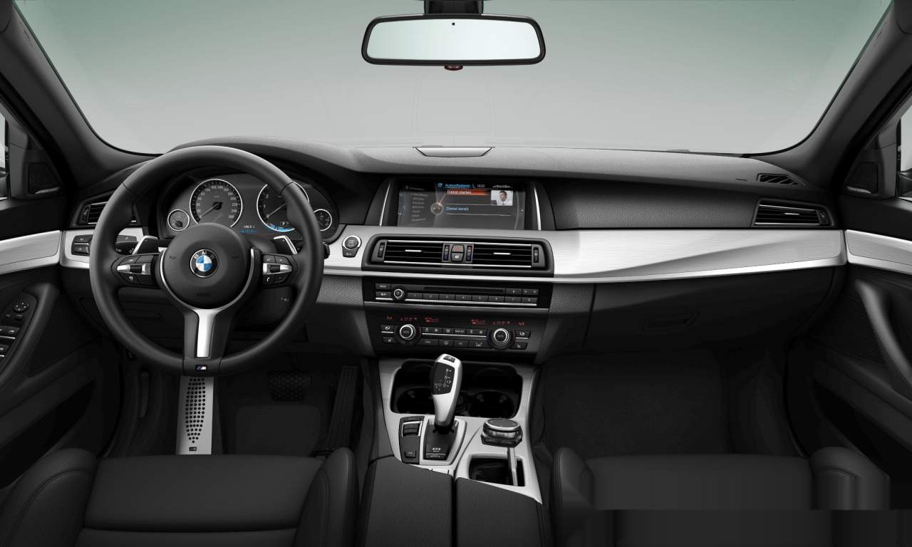 Interior of BMW 535i (Sedan (4 Doors)), VIN WBA5E12090D387521