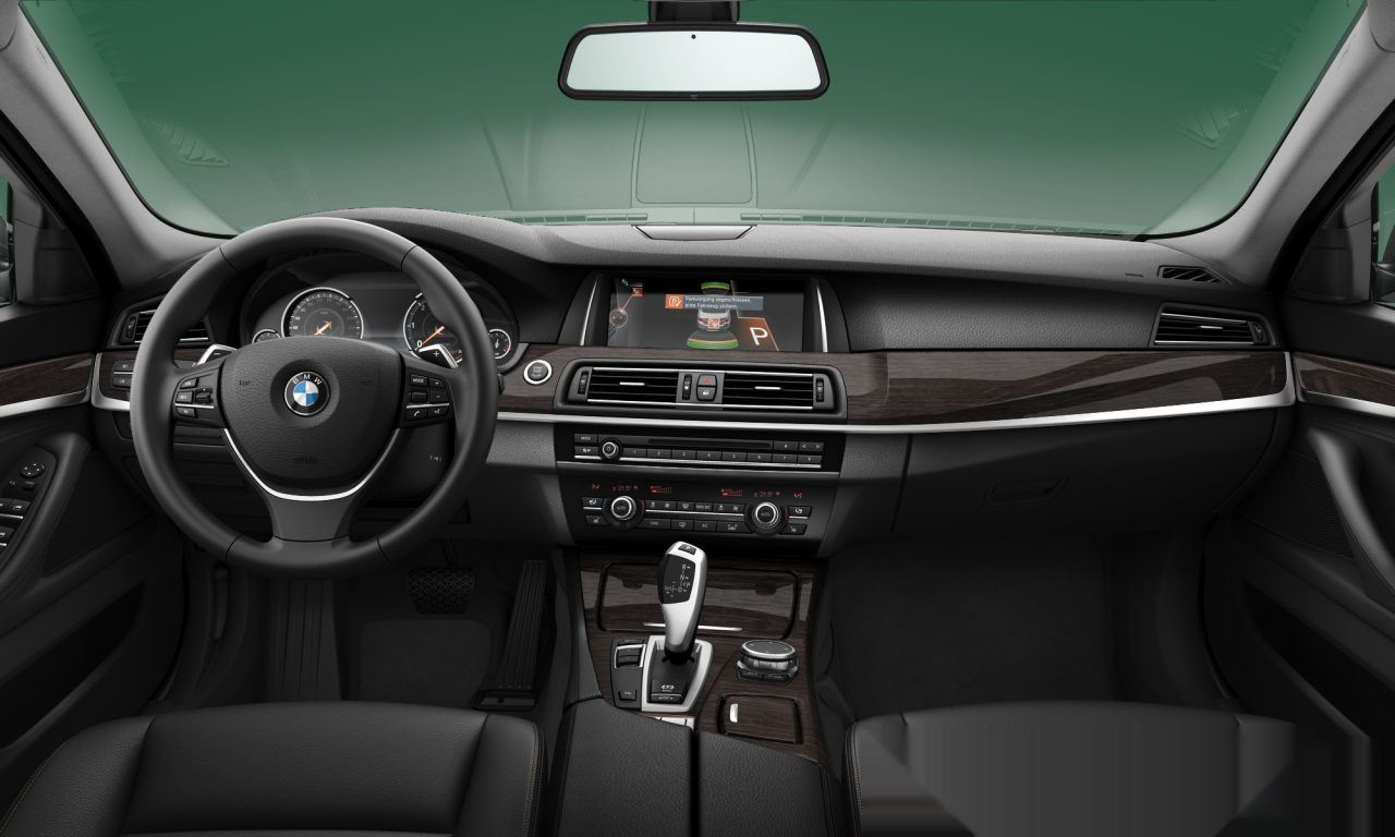 Interior of BMW 520d (F10 (MUE)), VIN WBA5E51060G102233