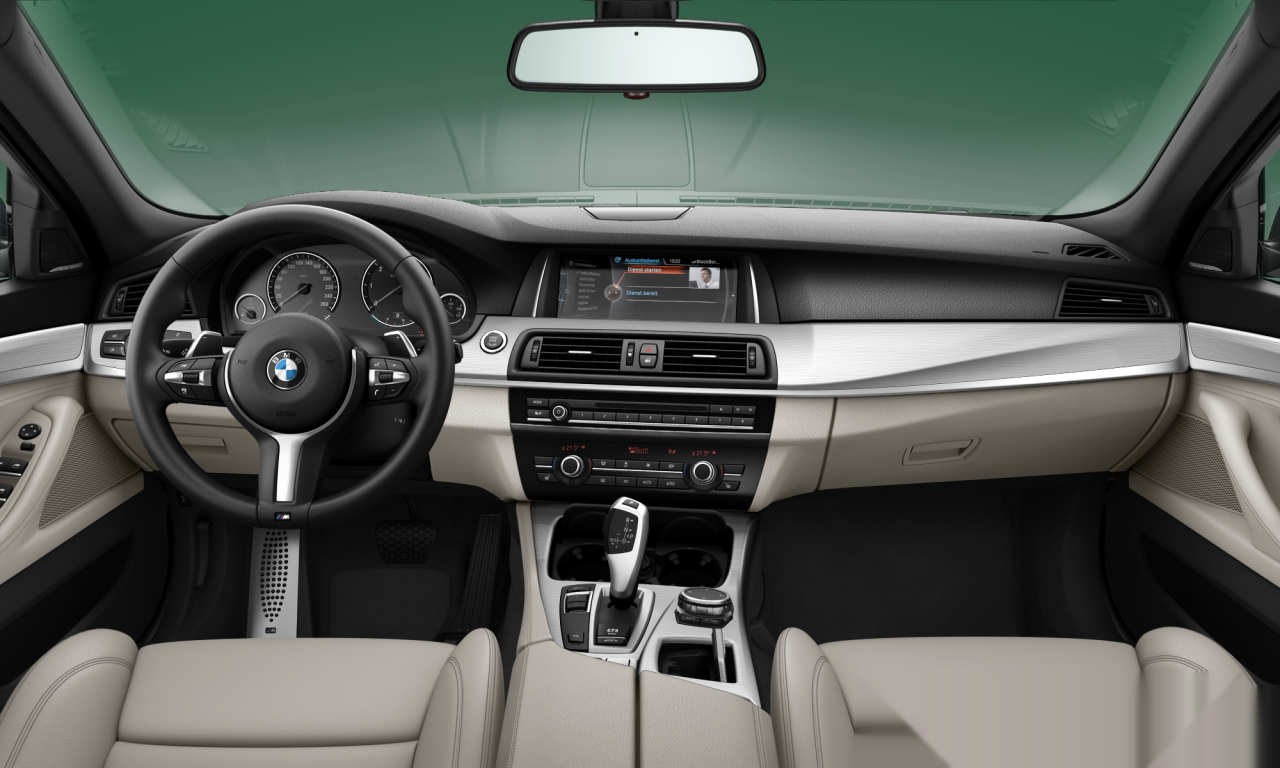 Interior of 2014 BMW 520d (F10 (MUE)), VIN WBA5E52010D859797