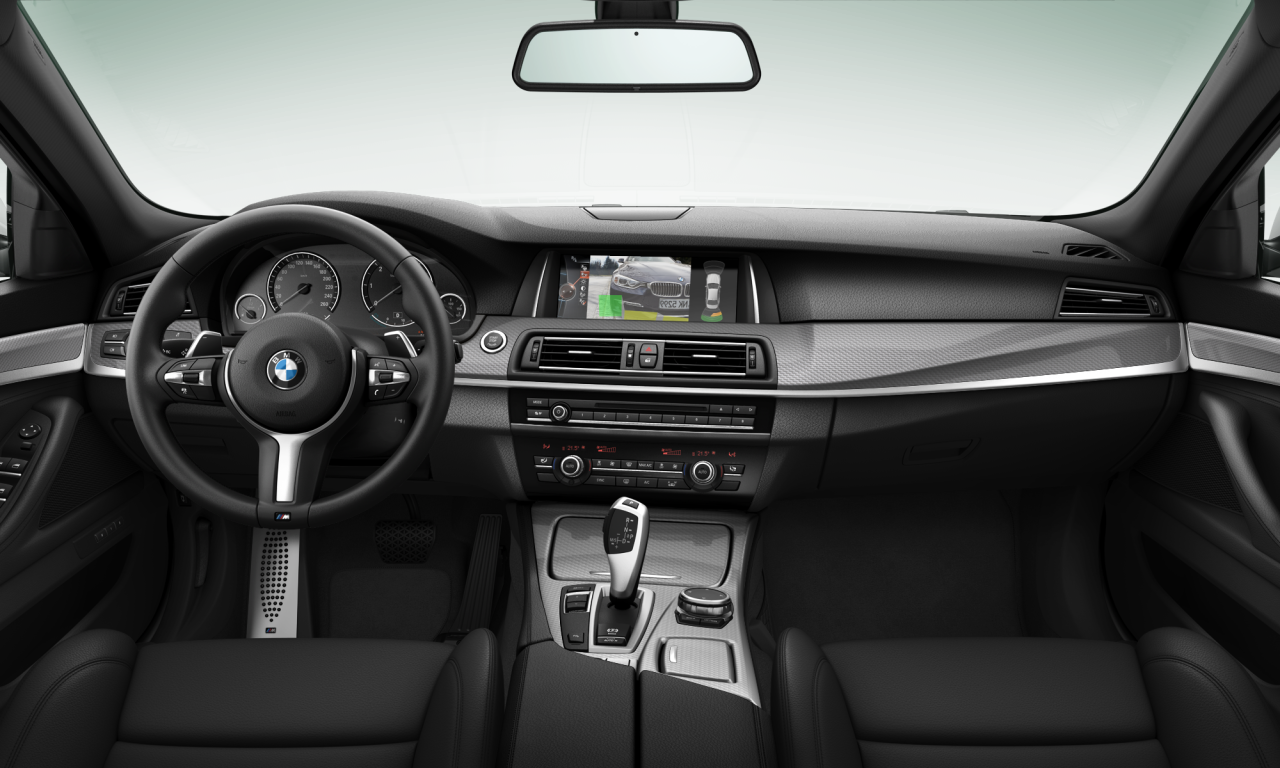 Interior of BMW 520d (F10 (MUE)), VIN WBA5E52020G108206