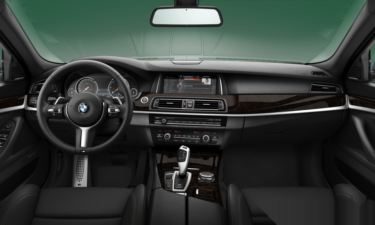 Interior of BMW 520d (F10 (MUE)), VIN WBA5E520X0G699627
