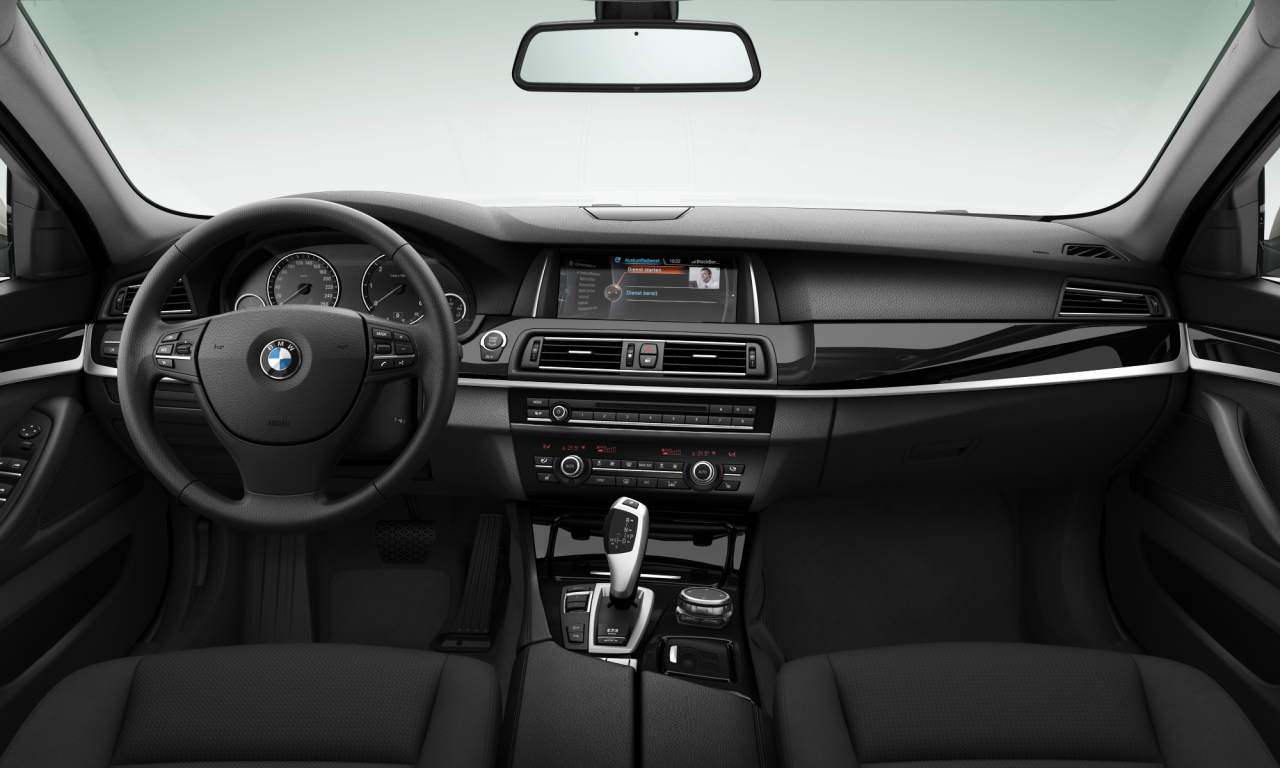 Interior of 2015 BMW 520d xDrive (F10 (MUE)), VIN WBA5E71020G155295