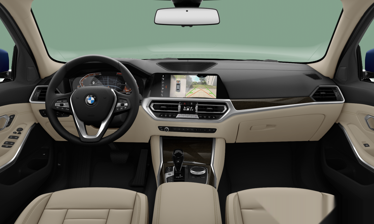 Interior of BMW 320i (G20), VIN WBA5F31030FJ18123