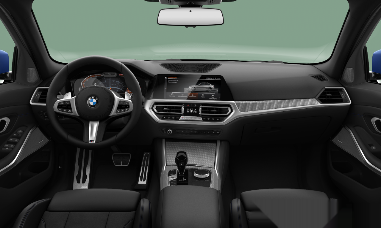 Interior of BMW 320i (G20), VIN WBA5F31070FJ71486