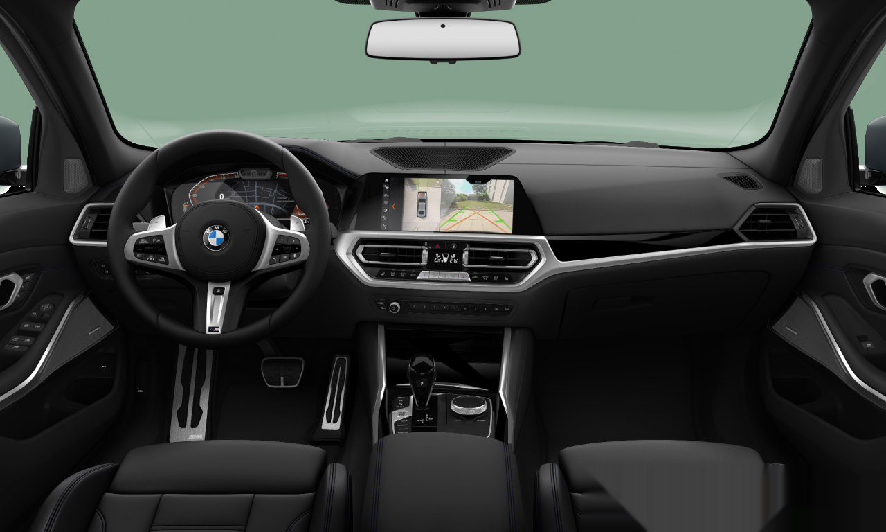 Interior of BMW 320i (G20), VIN WBA5F32010FH59983