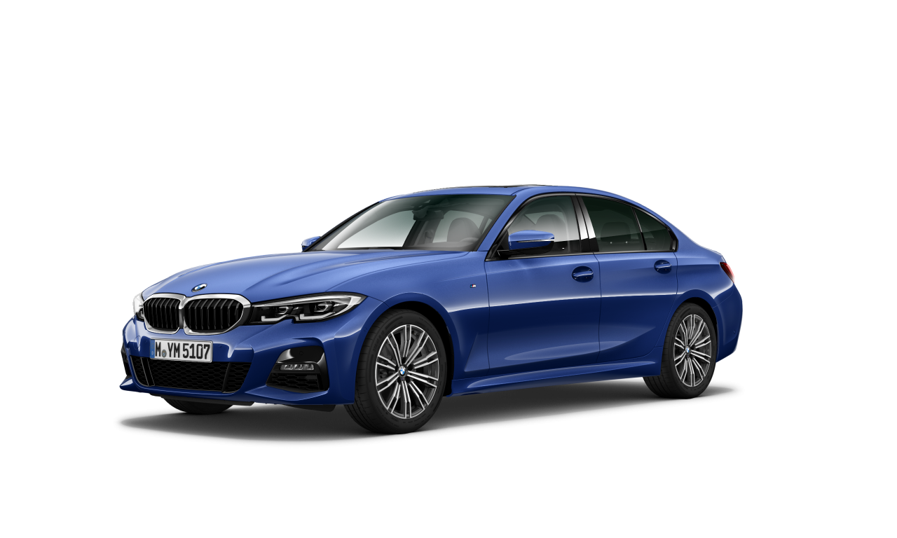 Exterior of BMW 320i (G20), VIN WBA5F5104NFM52390