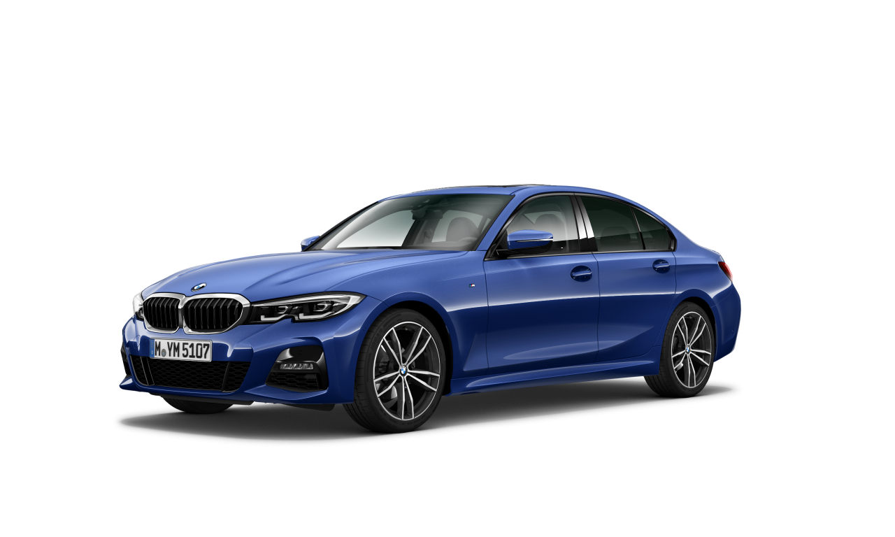 Exterior of BMW 320i (G20), VIN WBA5F5106LFH36670