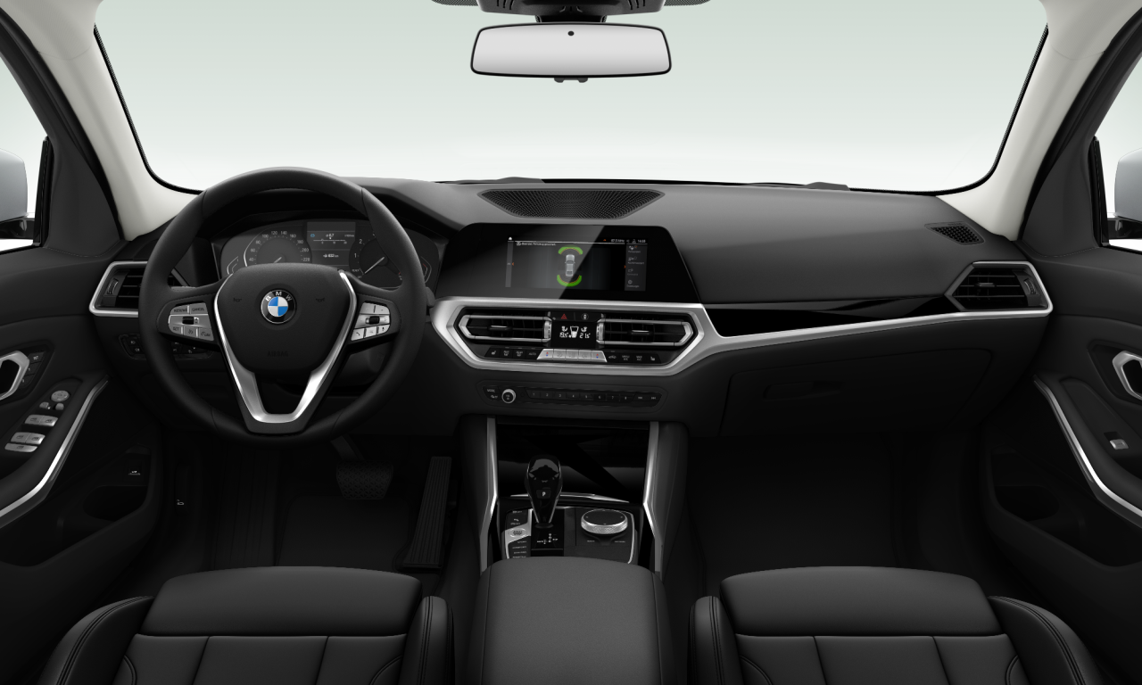 Interior of BMW 320i (G20), VIN WBA5F5108MFK99463