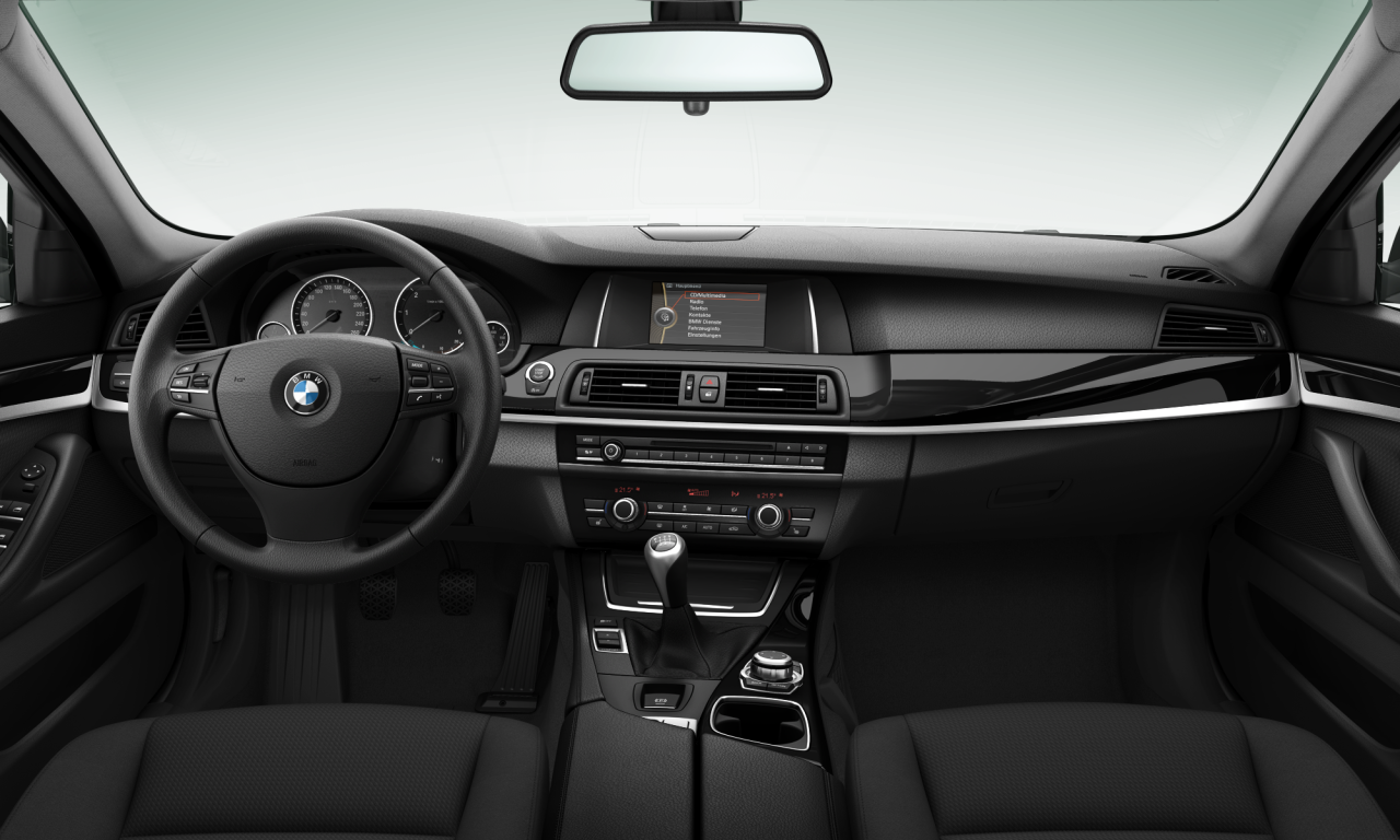 Interior of 2013 BMW 520d (F11 (MUE)), VIN WBA5J31020D070737