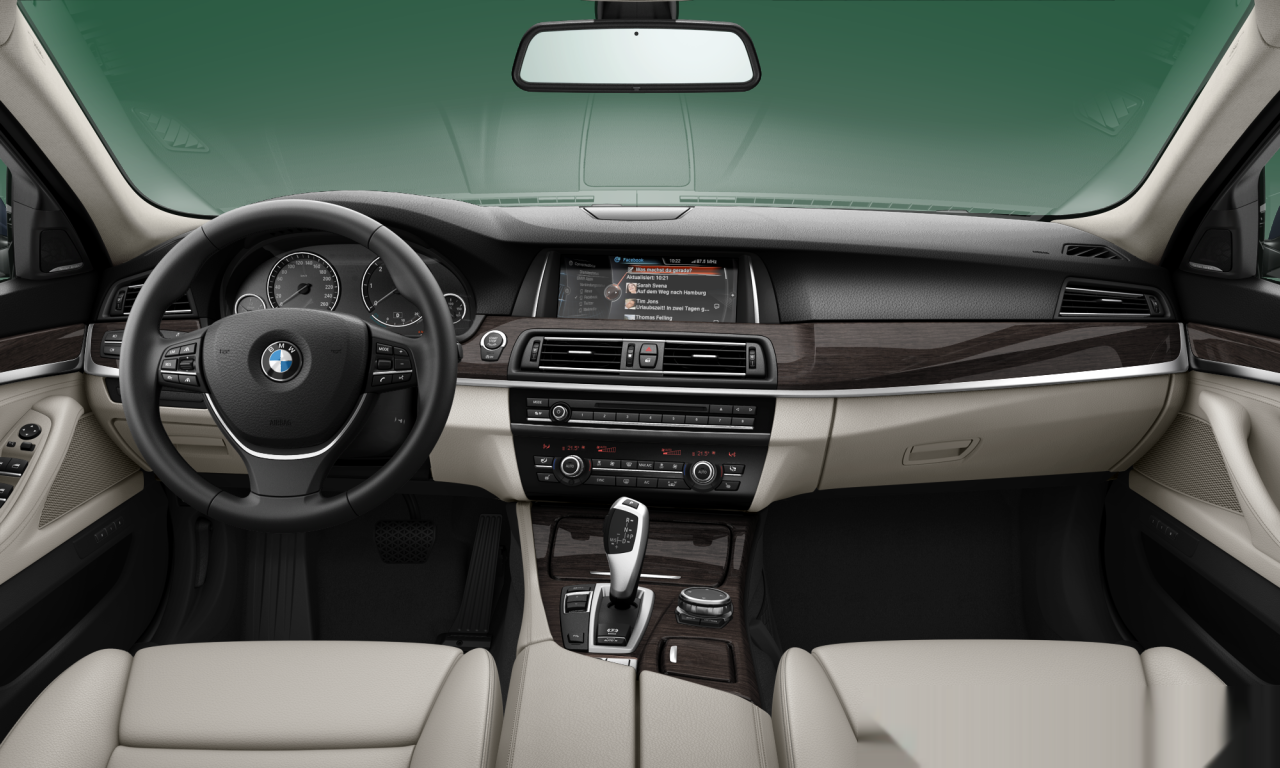 Interior of BMW 520d (F11 (MUE)), VIN WBA5J310X0D068900