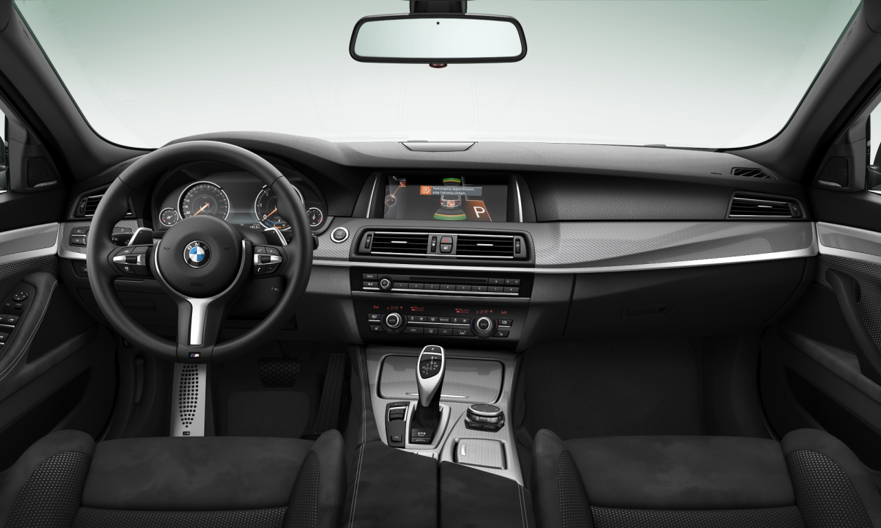 Interior of BMW 525d (F11 (MUE)), VIN WBA5J71070GZ77554