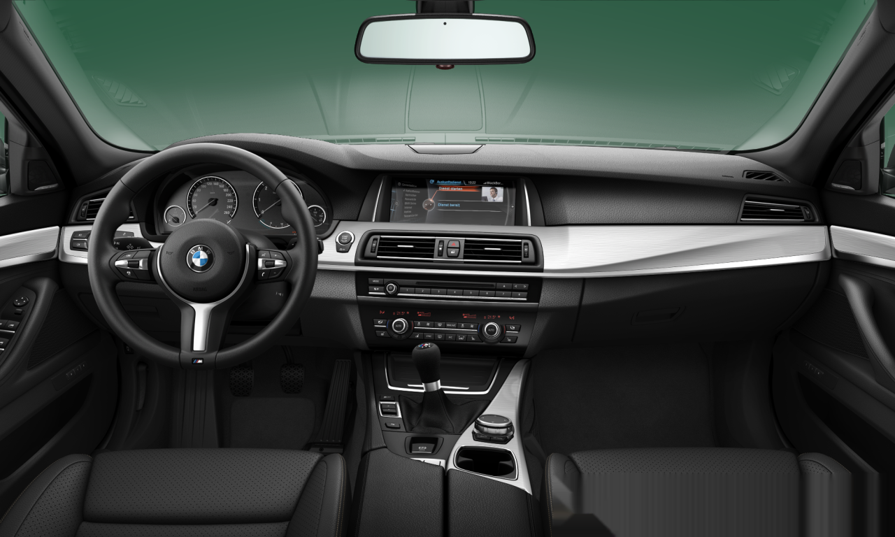 Interior of BMW 525d (F11 (MUE)), VIN WBA5J71090D081399