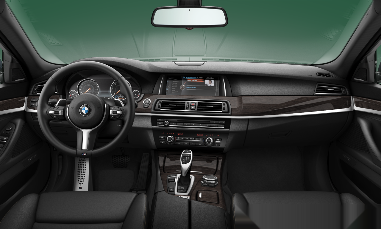 Interior of BMW 530d xDrive (F11 (MUE)), VIN WBA5K31020G275499