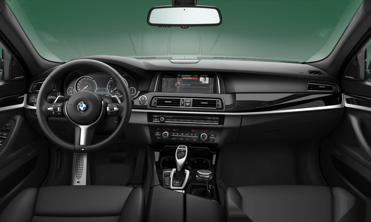 Interior of BMW 530d xDrive (F11 (MUE)), VIN WBA5K31070G584398