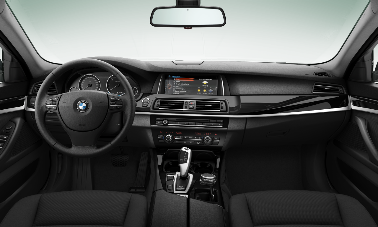 Interior of 2015 BMW 530d xDrive (F11 (MUE)), VIN WBA5K31080G276463