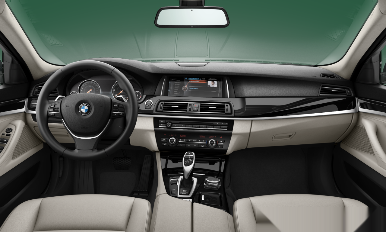 Interior of 2015 BMW 530d xDrive (F11 (MUE)), VIN WBA5K310X0GN99199