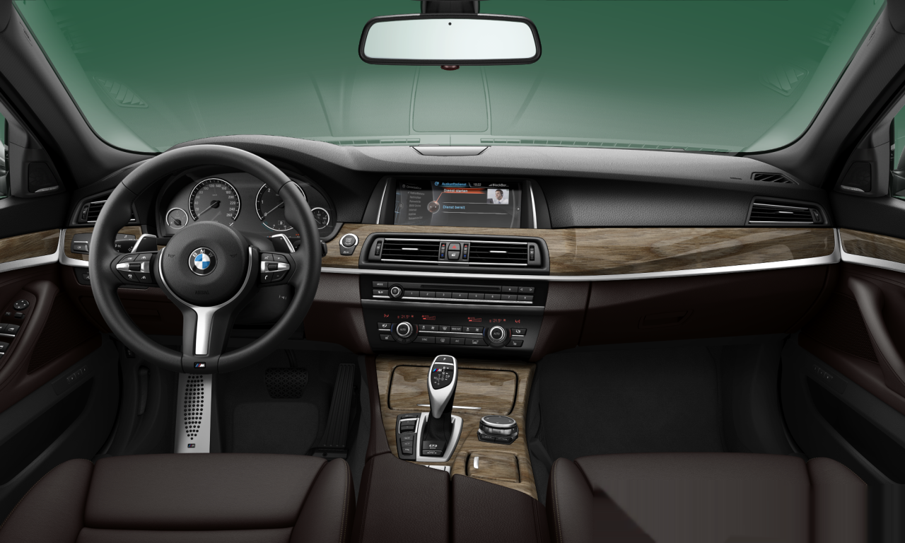 Interior of BMW M550d xDrive (F11 (MUE)), VIN WBA5K91050G312080