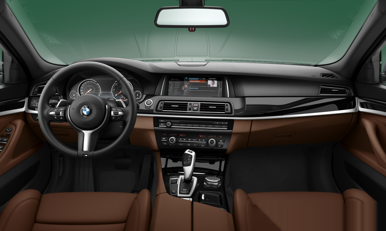 Interior of BMW 518d (F11 (MUE)), VIN WBA5L11050G570968