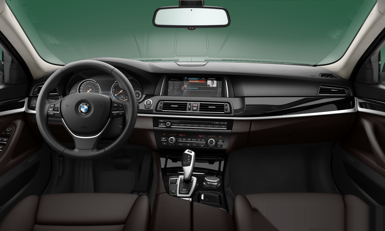 Interior of BMW 520d (F11 (MUE)), VIN WBA5L31040G084714