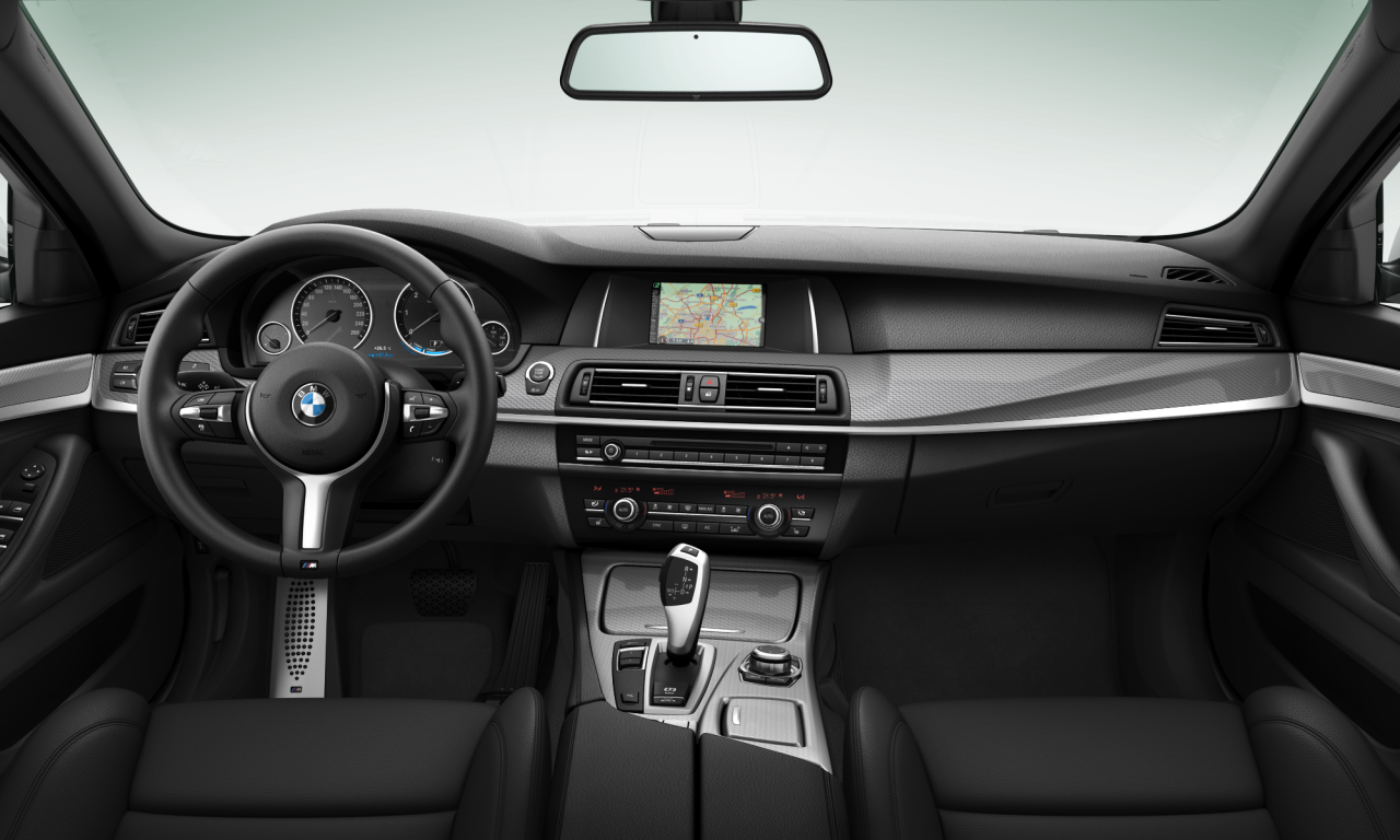 Interior of 2017 BMW 520d (F11 (MUE)), VIN WBA5L31040G490783