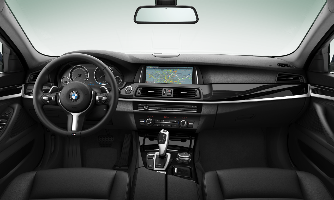 Interior of BMW 520d (F11 (MUE)), VIN WBA5L31050D678021