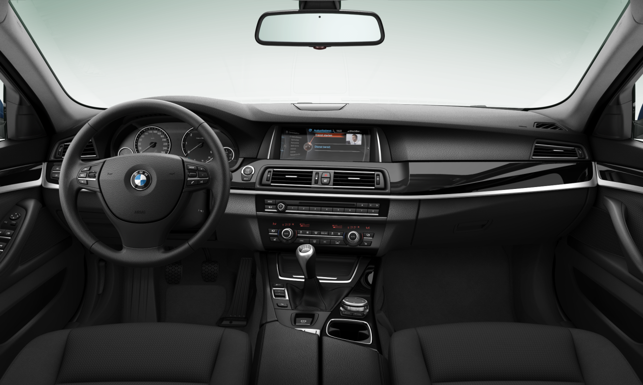 Interior of BMW 520d (F11 (MUE)), VIN WBA5L31050G124122