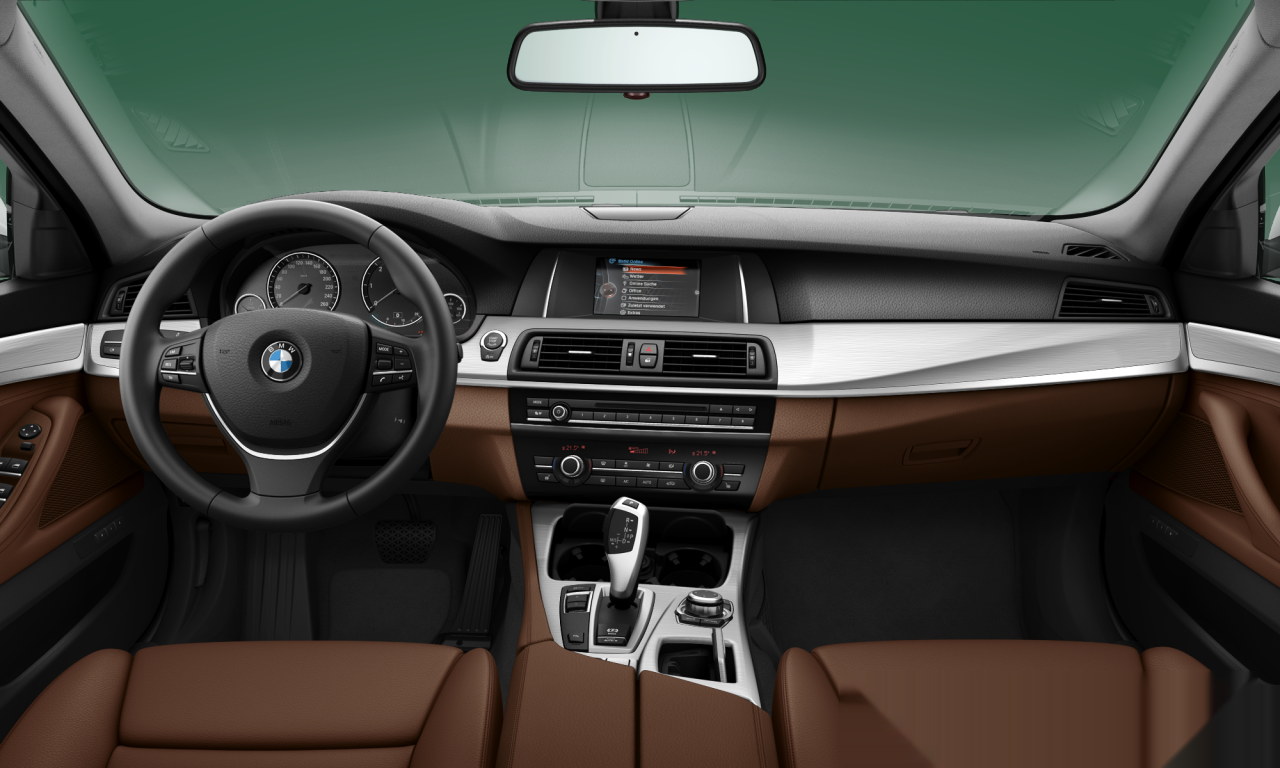 Interior of 2016 BMW 520d (F11 (MUE)), VIN WBA5L32080G540549