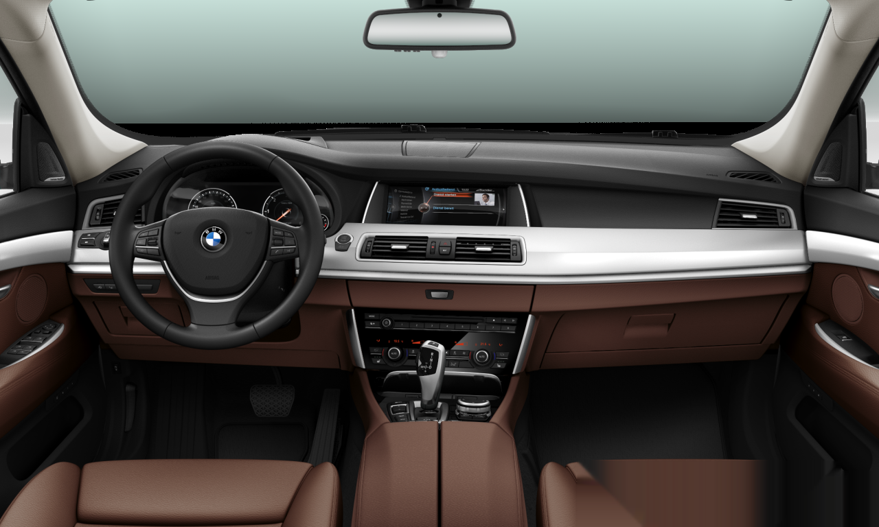 Interior of BMW 530d xDrive (F07 (MUE)), VIN WBA5N61010GT63338