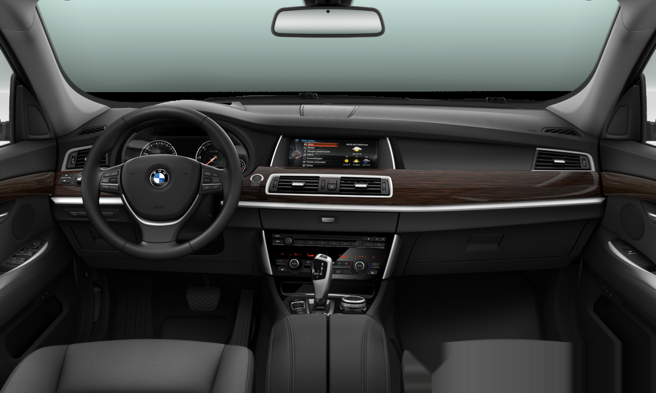 Interior of BMW 530d xDrive (F07 (MUE)), VIN WBA5N610XGGT63624